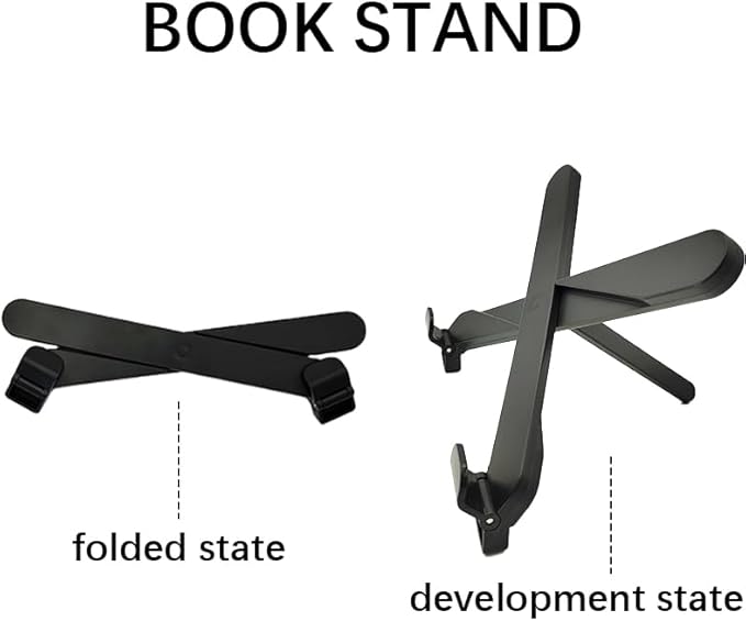 Boidheach TV Tray Stand is an Folding Table，Extra Large Table Top Adjustable TV Dining Table Tray，for Eating, Folding Laptop Table with Book Stand, Cup Holder & Tablet Slot for Bed & Sofa