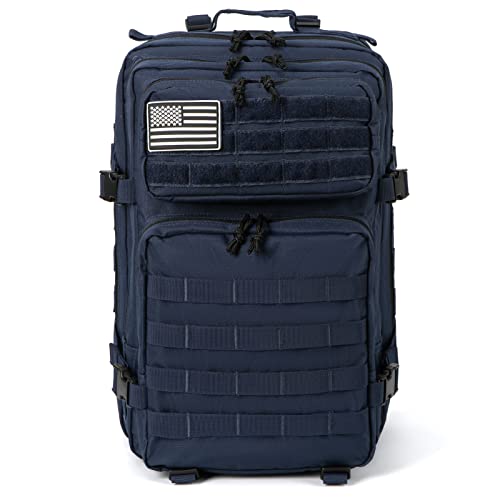 QT&QY 45L Tactical backpack & Tactical Toiletry Bag