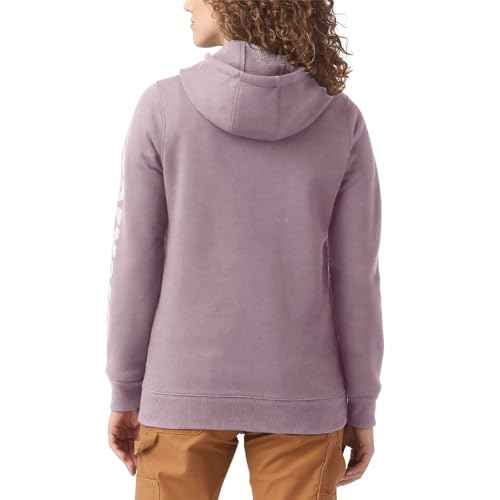 Dickies womens Heavyweight Wordmark Fleece Pullover