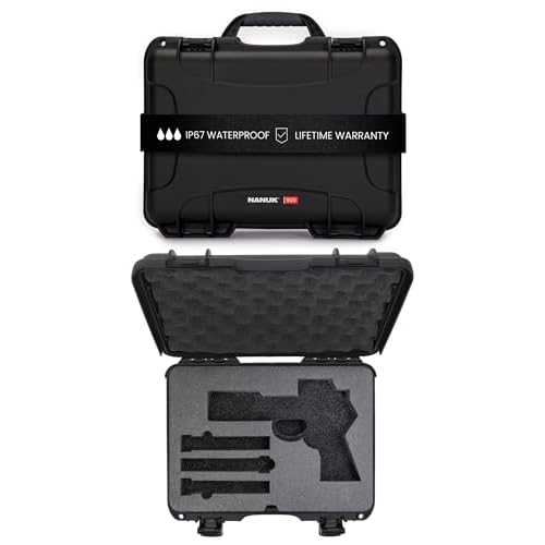 NANUK 910 Hard Case for Single Sporting Gear, IP67 Waterproof Hard Storage, Made in North America Short Multipurpose Case ? (4.3¡¯¡¯ x 11.1¡¯¡¯ x 4.7¡¯¡¯)
