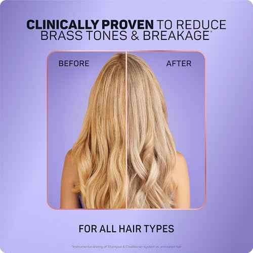 Marc Anthony Purple Toning Glazing Mask, Repair Blonde Rescueplex Color Care - Neutralizes Brassy Tones and Repairs Damaged Hair, 6.7oz