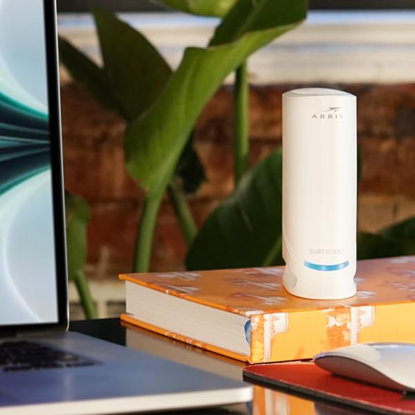 ARRIS SURFboard S34 DOCSIS 3.1 Multi‑Gig Cable Modem | 2.5Gbps + 1Gbps Ethernet Ports | Xfinity, Cox, Spectrum for Cable Internet Plans up to 2.5Gbps Next Gen Upstream. Modem Only, Router Required