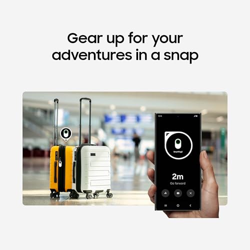 Samsung Galaxy SmartTag2, Bluetooth Tracker, Smart Tag GPS Locator Tracking Device, Item Finder for Keys, Wallet, Luggage,...