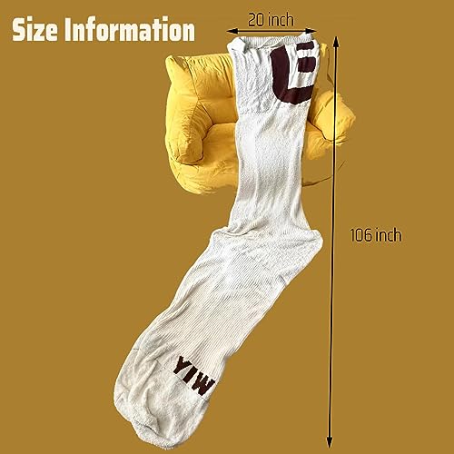 Duuey Sock Wearable Blanket Huge Sock Creative Sleep Bag Coral Fleece Comfortable Warm Blanket Sleep Bag Christmas Gift