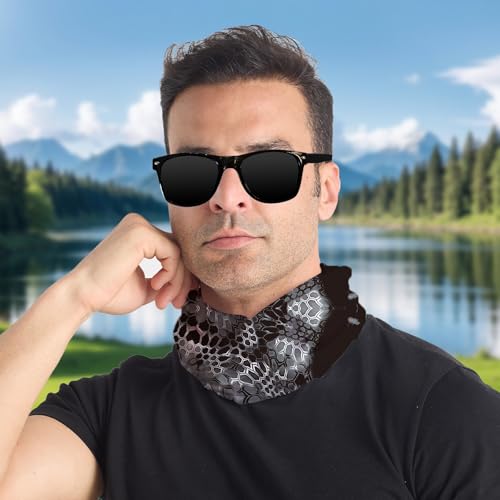 Multifunction Protective Cycling Neck Gaiter with Mask Design for Outdoor Sports