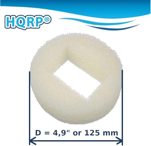 HQRP Pack of 12 Foam Pre-Filter Compatible with Drinkwell 360 Premier Plastic Pet Safe Fountains Water Bowl D360-RE for ca...