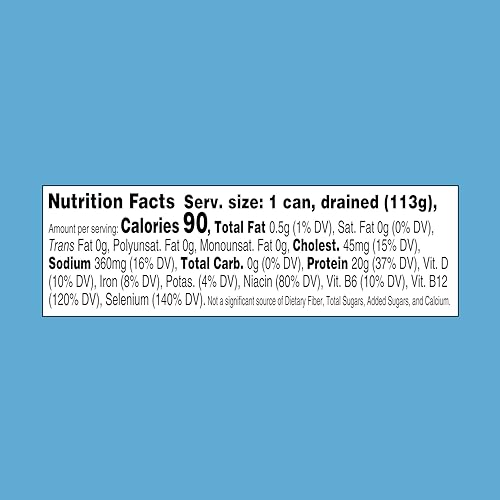 StarKist Chunk Light Tuna in Water, 5 oz (8 Pack) Canned Tuna Fish, Wild Caught, Gluten Free, Ready to Eat, Perfect for Sa...