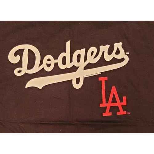 Mitchell & Ness Men's T-Shirt Los Angeles Baseball Tee Black