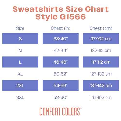 Comfort Colors Adult Crewneck Sweatshirt, Style 1566/1545