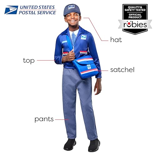 Rubies United States Postal Service: USPS Letter Carrier Costume for Kids