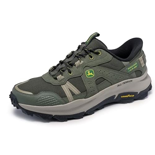 Skechers Men's John Deere Equalizer 5.0 Trail Harvester Lace Up Hiking Shoe