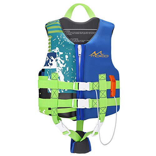 MoKo Swimming Vest for Kids 46-77 lbs, Clearance Children Swim Vests Water Activity Equipment Cute Pattern Watersports Swi...