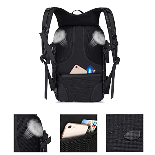 MOSISO 30L Tactical Backpack, Military Daypack 3 Day Assault Rucksack Outdoor Hiking Hunting Fishing Camping Training Shou...
