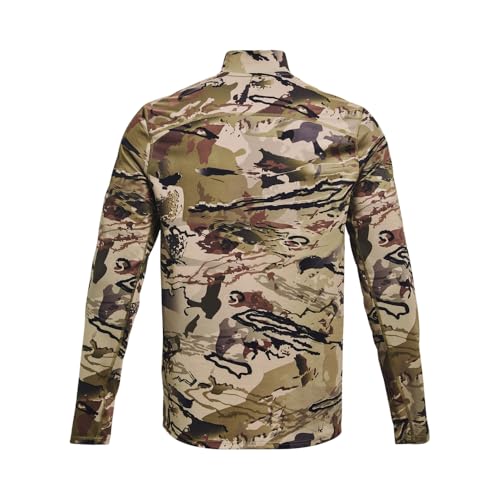 Under Armour ColdGear Infrared Camo Mock Mens Long Sleeve