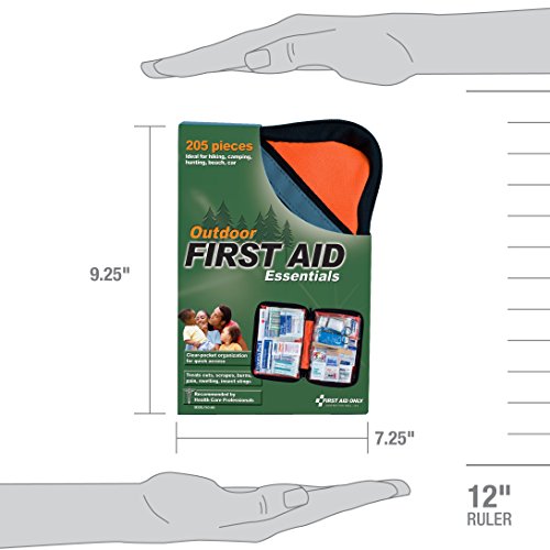 First Aid Only FAO-440 Outdoor First Aid Kit, 205 Pieces