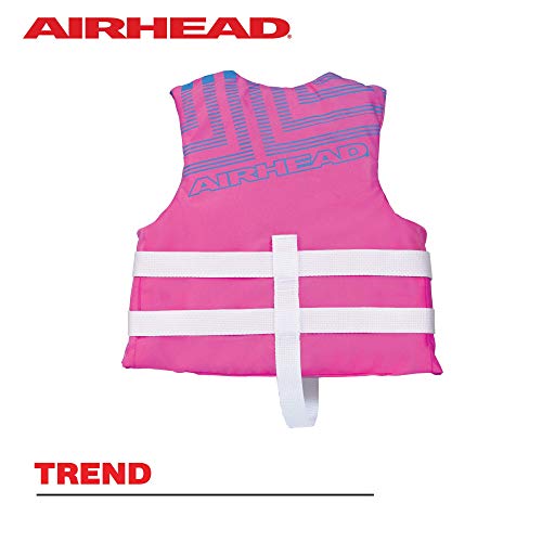 Airhead Children's Trend Life Vest - USCG Approved Life Jacket - 22-25 in Chest Size - 33-55 lbs. - Ideal for Boating, Wat...