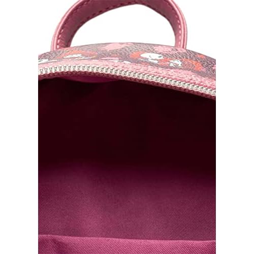 Loungefly The Nightmare Before Christmas Jack and Sally Hearts Mini Backpack