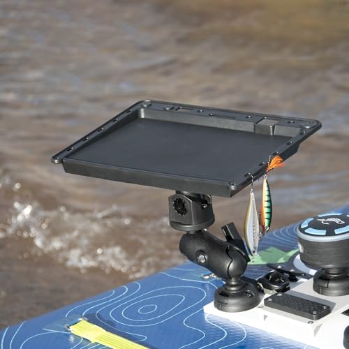 NORTHERN LITES SUP Angler Elite Universal Removable Paddle Board Fishing Accessories Mount with Waterproof Phone Case, Bai...