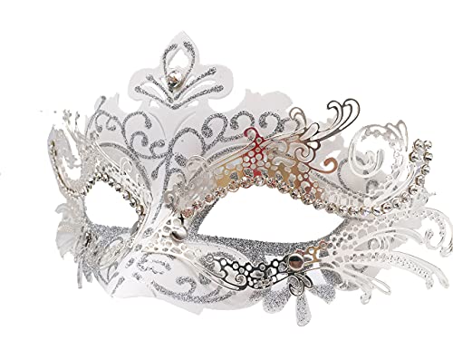 Geek-M Couple Masquerade Mask Women Men Mardi Gras Mask Costume Masks for Christmas Festival New Year Party