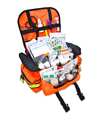 Lightning X Small Medic First Responder EMT Trauma Bag Stocked First Aid Trauma Fill Kit A