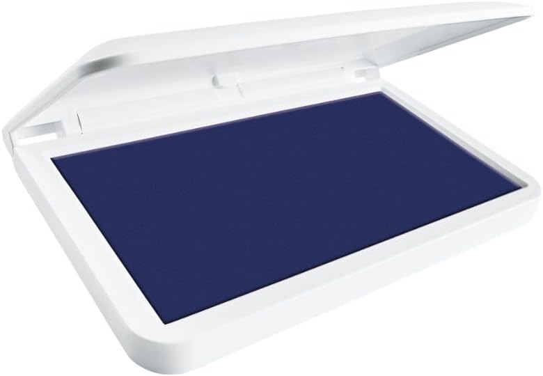 COLOP Make Series, Ink Stamp Pads, with Non-Toxic Premium Ink, Water-Based Acid-Free (Noble Blue, Make 3-3-1/2" x 6-1/4")