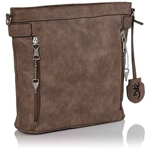 Browning Women's Concealed Carry Purse, Premium Holstered Handbag With Safety Locking Option
