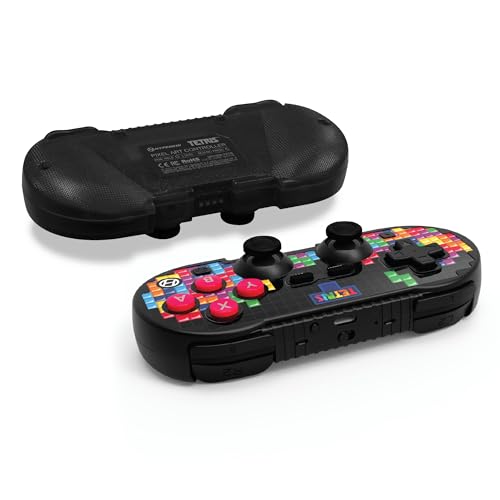 Hyperkin Limited Edition Pixel Art Bluetooth Controller Official Tetris™ Edition - Officially Licensed - For Nintendo Swit...