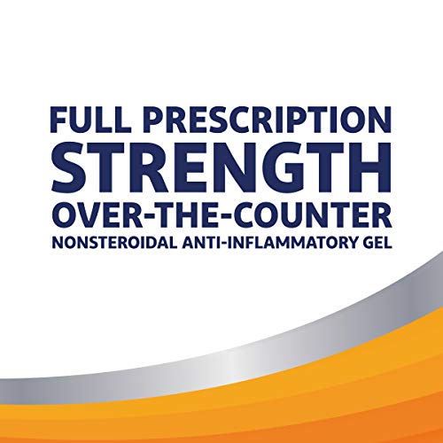 Voltaren Arthritis Pain Relief Gel, Diclofenac Sodium, 1% (NSAID), Clinically Proven Powerful Pain Reliever with Easy Open Flip Top Cap, No Prescription Needed, 5.3oz