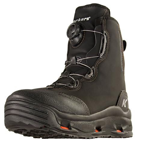 Korkers Devil's Canyon Wading Boots - Athletic and Glove-like Fit - Includes Interchangeable Felt and Kling-On Soles
