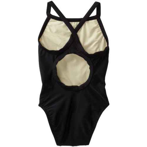 TYR Sport Girls' Solid Diamondback Swim Suit