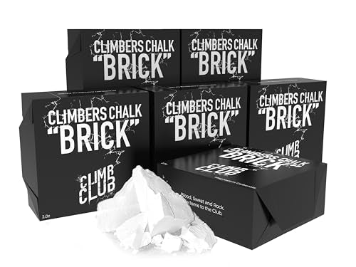 Premium Rock Climbing Chalk - 100% Magnesium Carbonate for Rock Climbing, Bouldering & Training, Enhanced Grip and Sweat R...