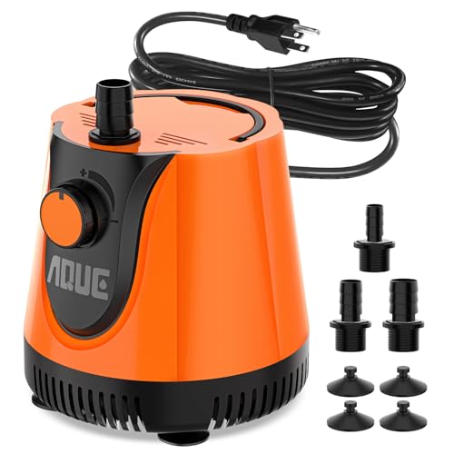 AQUE 360° All-round Water Intake Submersible Pump. It is suitable for fish tanks, ponds, aquariums and hydroponic systems....
