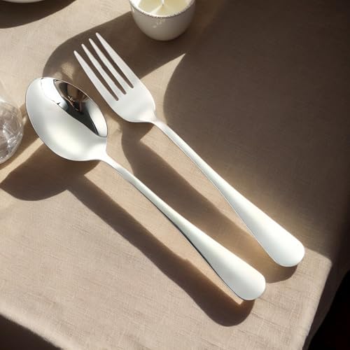 Stainless Steel Travel Utensils Set with Case Reusable Spoon Fork Portable Cutlery Set for Lunchbox Office Picnic Camping