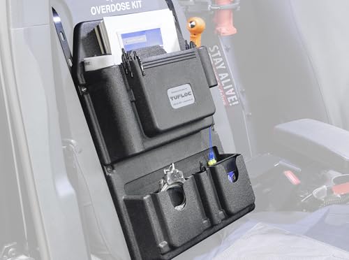 Tufloc Seat Organizer for Police and Law Enforcement Vehicles - Keeps Gear Secure and Readily Accessible