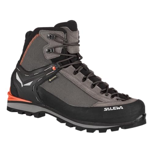 Salewa Men's Crow GTX Waterproof Gore-Tex Trail Boots for Trekking, Climbing, & Mountaineering