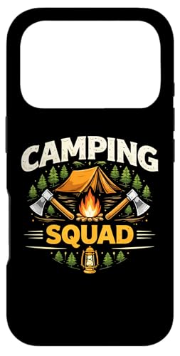 Camping Squad Outdoor Adventure Mindset Statement Design Case for iPhone 17 Pro