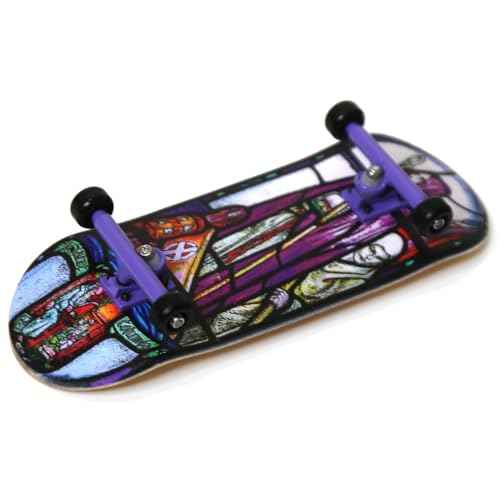 Teak Tuning Heat Transfer Graphic 34mm Fingerboard Complete - Stained Glass Edition