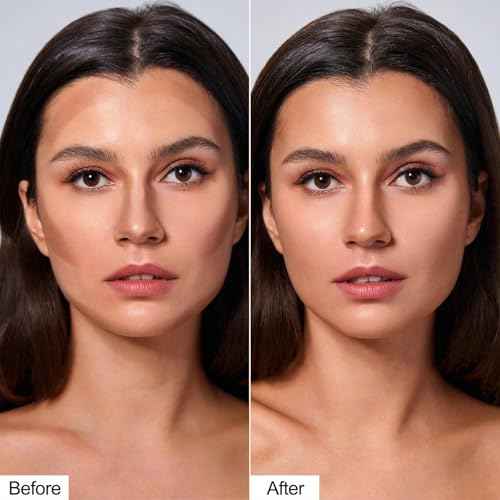 Erinde Cool Toned Contour Stick, Cream Contour Stick, Matte Bronzer Stick, Waterproof & Long Lasting Face Shaping Makeup, Travel Size, 01 Gray Brown