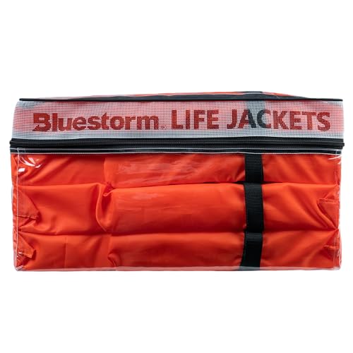 BLUESTORM Keyhole Life Jacket for Adults | US Coast Guard (USCG) Approved Type 2 Basic Universal Foam Life Vest Preserver...