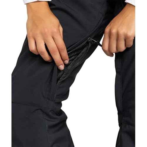 Roxy womens Backyard Snow Pant ? 10k Waterproof Ski & Snowboard Pants, Pfas-free, Tailored Fit, Insulated