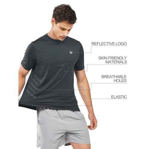 NORTHYARD Breathable 2.0¢â Men's Athletic Workout T-Shirt
