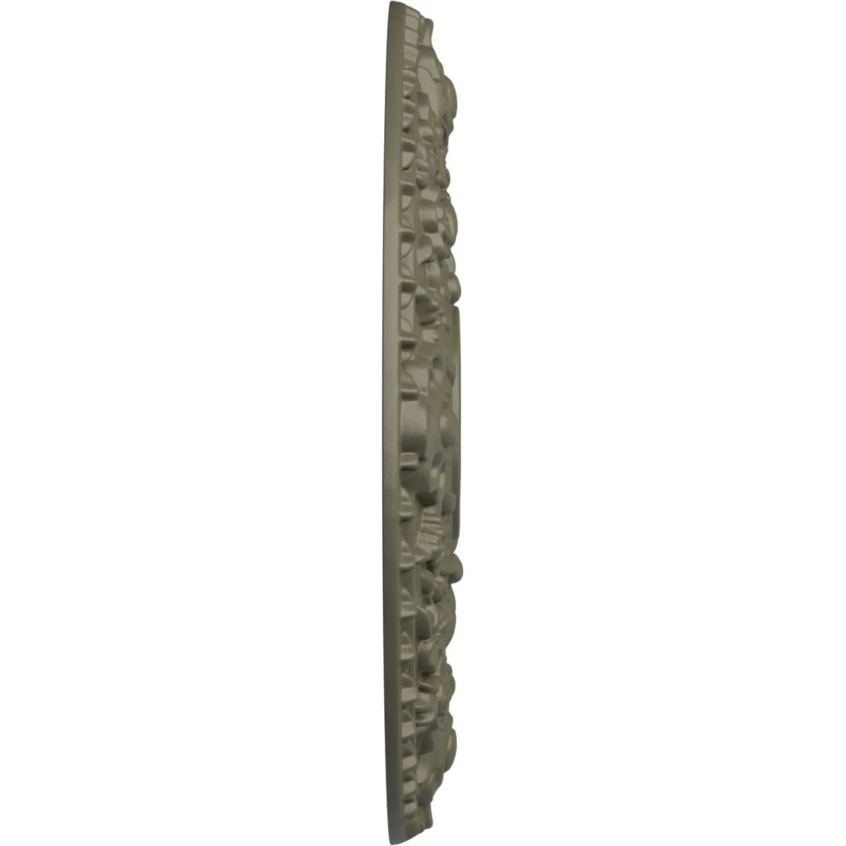 Ekena Millwork Cm18Rossf Rose Ceiling Medallion, Spartan Stone