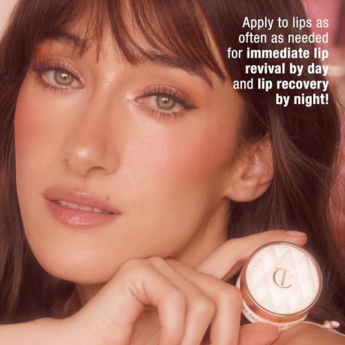 Charlotte Tilbury Life Changing Lip Mask - Multi-Purpose Plumping Mask to Smooth, Hydrate & Soften Dry Lips - Fragrance-Fr...