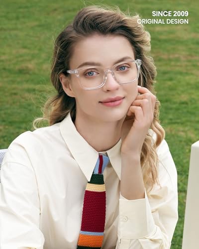 Cyxus Blue Light Glasses for Men Women Reduce Eye Strain UV Blocking for Computer Screen 8082