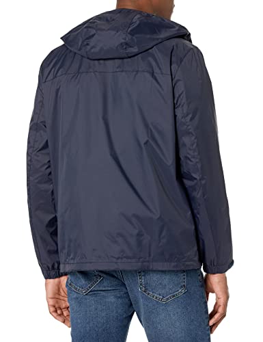 Tommy Hilfiger Men's Lightweight Breathable Waterproof Hooded Jacket