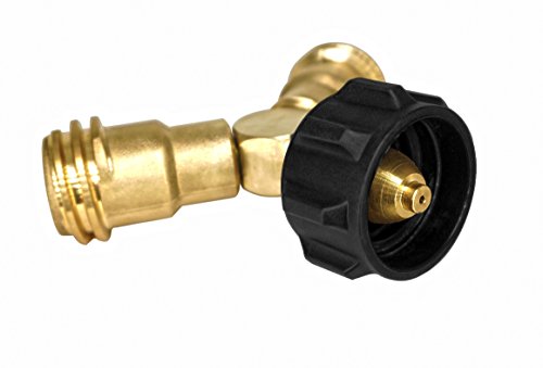 DOZYANT Propane Splitter, 2 Way LP Gas Adapter Tee Connector for 20lb Propane Tank Cylinder, Work with BBQ Grills, Camping...