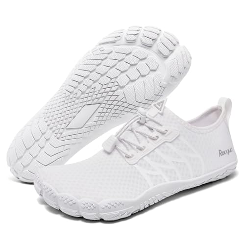 Racqua Water Shoes Quick-Dry Swim Shoes Breathable Lightweight Beach Shoes Pool Barefoot Aqua for Women Men