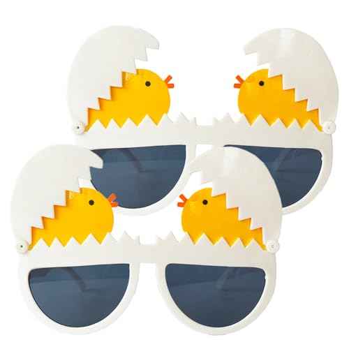 Party Glasses -2Pcs Funny Plastic Glasses for Party Costume Accessories- Birthday Party Favors