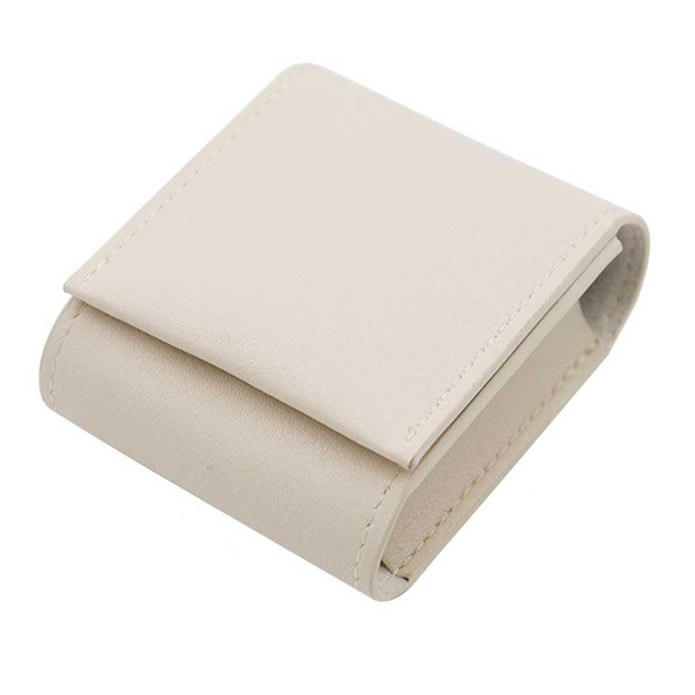 Teensery Leather Lipstick Case Portable Lip Gloss Bag Lip Balm Holder Case Lipstick Storage Box Organizer with Mirror for Women
