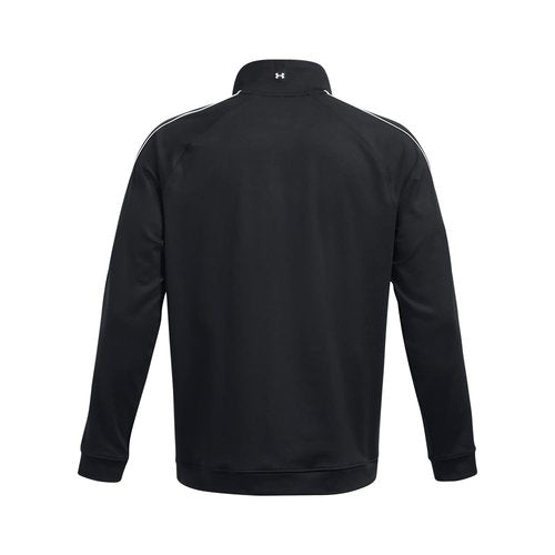 Under Armour Men's Storm Midlayer Half Zip, (002) Black/White/White, Large